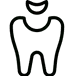 Tooth icon representing dental care and oral health services.