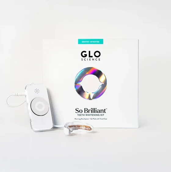 GLO Science professional teeth whitening system and products